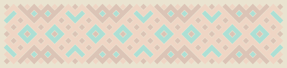 Multicolor truchet tiling connections illustration