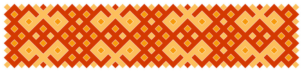 Multicolor truchet tiling connections illustration