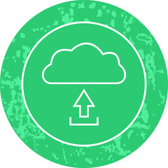 Unique Line Round Icon