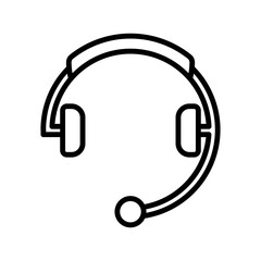 Earphone Icon Vector Design.