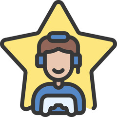 Famous Gamer Icon