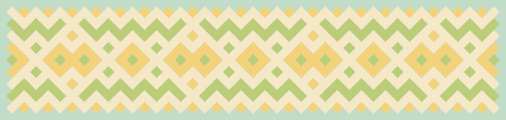 Multicolor truchet tiling connections illustration