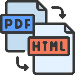 PDF To HTML Icon