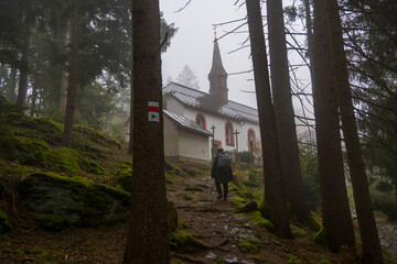 Kapelle oberhalb von Lam - Maria Hilf -