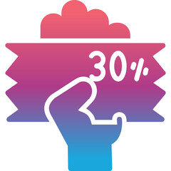 Obraz premium Coupon Icon