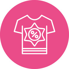 Discount Shirt Icon