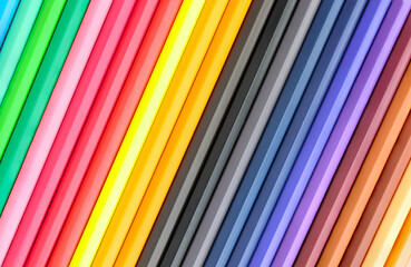 Crayon pattern pattern with copy space for educational ideas.