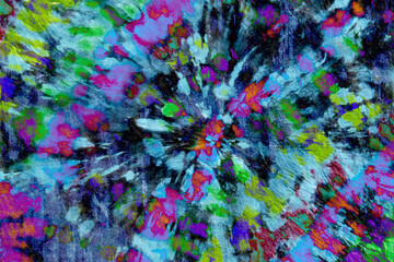 Tie dye pattern on paper abstract texture background