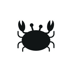 crab icon. crab design