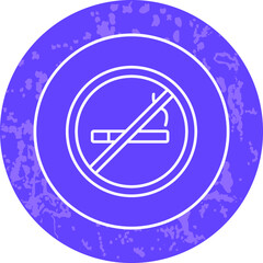 Unique Line Round Icon