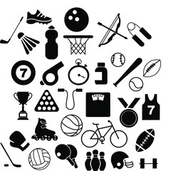 Obraz premium badges sports, fitness, sports inventory logo