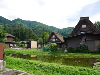 Fototapeta na wymiar 日本の集落　写真