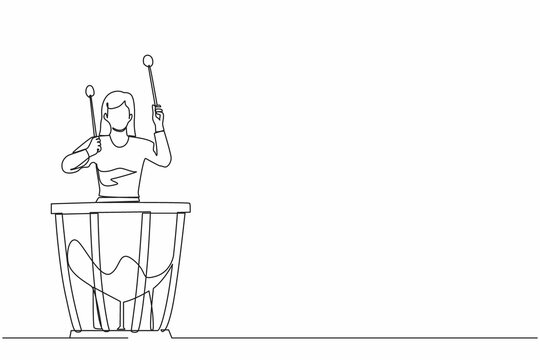 drummer playing drum, line art style clip art preview
