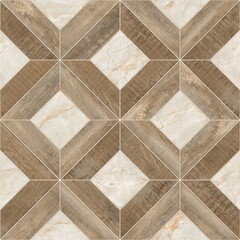 Wood and marble Pattern Texture Used For Interior Exterior Ceramic Wall Tiles And Floor Tiles.  - obrazy, fototapety, plakaty