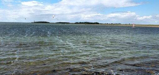 Surfer vor Orth, Flügge, Fehmarn, Schleswig-Holstein