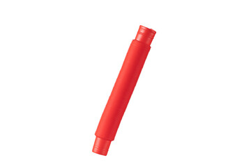 Pop tube isolated on a white background.