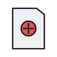 Obraz premium File Icon