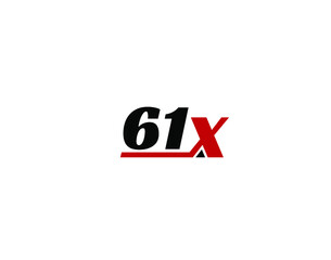 61X, X61 Initial letter logo