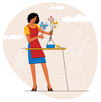 Florist - small business illustrations