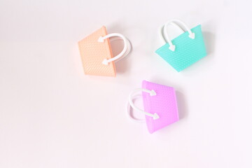 Three shopping bags mini set