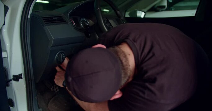 Jumpstarting a stolen vehicle