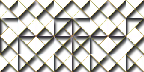 White seamless geometric pattern background.
Gift wrapping paper, tile, 3D wallpaper or design.