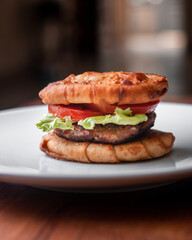 bacon lettuce and sandwich