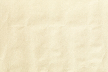 Crumpled brown background paper sheet texture