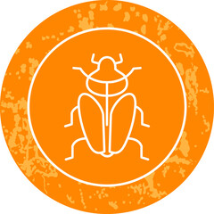 Unique Line Round Circle Icon