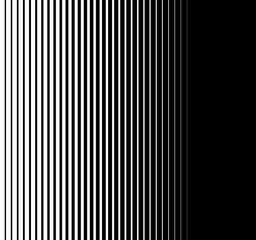Farbverlauf aus Streifen in schwarz und weiß