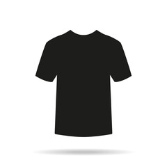 Naklejka premium T-shirt icon on white background.