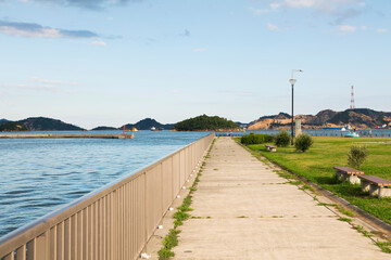 Obraz premium 公園のフェンス