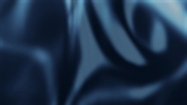Animation background with reflections of abstract blurred spotlights. Irregular and definite shapeless background. 4K Blue Background Defocused.