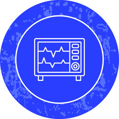 Unique Line Round Circle Icon