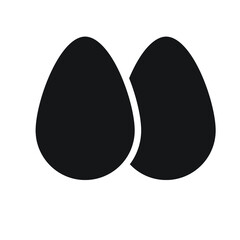 egg icon vector for website symbol icon presentation