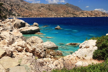 Isola di Karpathos, spiaggia di Apella