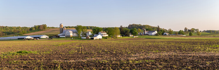 Farm field in the spring | Amish country, Ohio