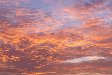 twilight sunrise sky for background
