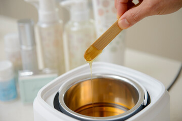 脱毛　ワックス　オイル　サロン	