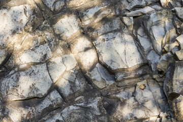 Struktura kamienna skał w rezerwacie Wietrznia