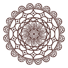 ethnic mandala decoration