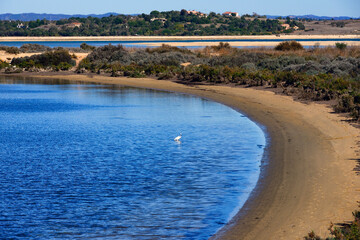 Estuary of Alvor and Odiaxere rivers - staging post for migrating birds, Natura 2000 site, area...