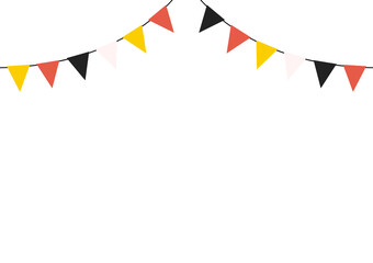 Party Background with Flags Vector Illustration. EPS 10. Party Flags.