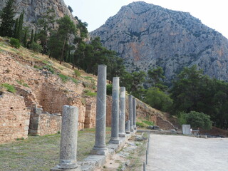 Ruins of the temple of Apollo