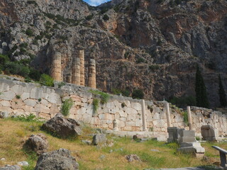 Ruins of the temple of Apollo