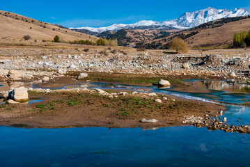 lake in the mountains