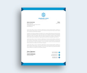 Modern Creative Abstract  Formal Letterhead design