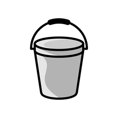 Bucket Icon Vector Design Template.