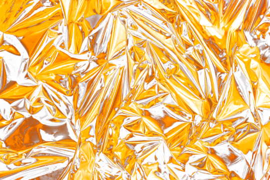 Crumpled Gold Surface Textures