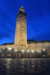 Fototapeta premium Hassan II Mosque in Casablanca